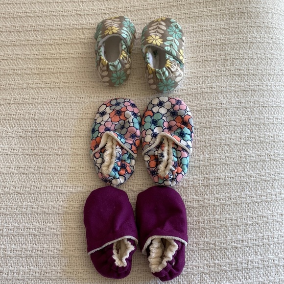 Newborn baby booties shoes - Picture 1 of 7